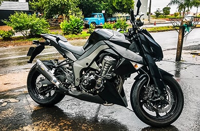 01 - Galeria de fotos de escapamentos esportivo para motos - Hurricane Evolution