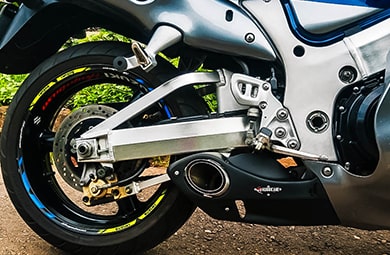 02 - Galeria de fotos de escapamentos esportivo para motos - Hurricane Evolution