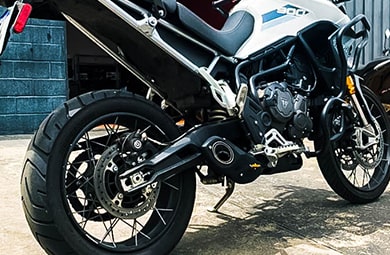 03 - Galeria de fotos de escapamentos esportivo para motos - Hurricane Evolution